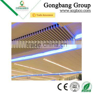 Aluminum Sheet Metal Ceiling Aluminum Baffle Ceilings Home Decoration