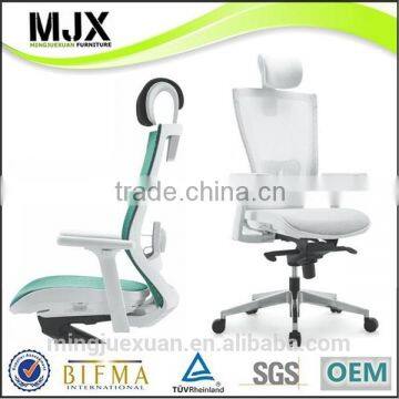 2014 most popular new design white modern multi functional ergo mesh chairs