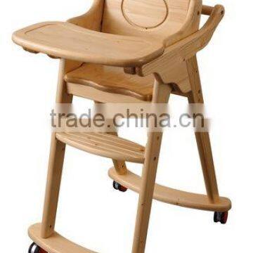 2016 China Wholesale Wood Portable Wood Chair Baby Crib and Stroller,baby Seat With Wheels#SP-X005 photo-2