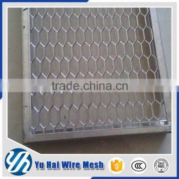 High strength flexible galvanized expanded metal mesh netting