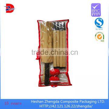 packaging bag for cricket, plastic bag with window