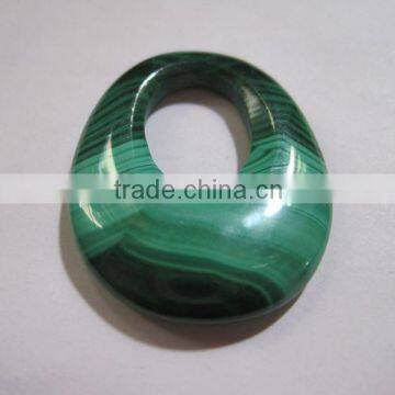 Fashion high quality malachite earring jewelry beads