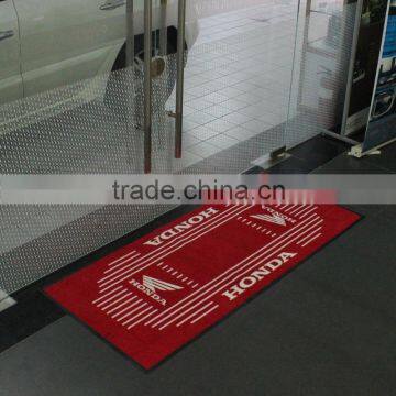 personalized racing rug with motorcycle brand logo