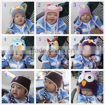 Newborn Crochet Headband Knit Crochet Animal Hat Pattern photo-4