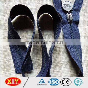Oem Long Chain Customize Length Open End Plastic Zipper , Coat Zipper photo-4