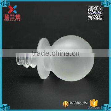 Hot Sale Round Ball Shape Glass Cap photo-2