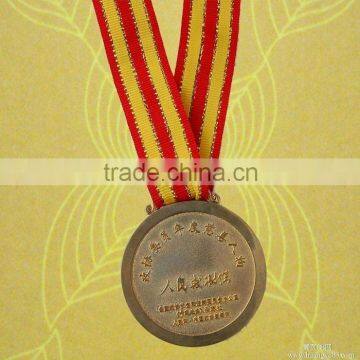 Bronze Metal Medallion, Gold Blank Metal Medallion, Silver Zinc Alloy Medallion photo-2