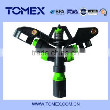 Garden Rotating Sprinkler With H-shape Base 3 Arms Plastic Watering Irrigation Sprinkler photo-4