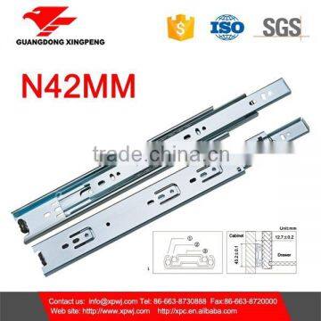 N42 soft close drawer slides with 1.0/1.0/1.0mm thickness