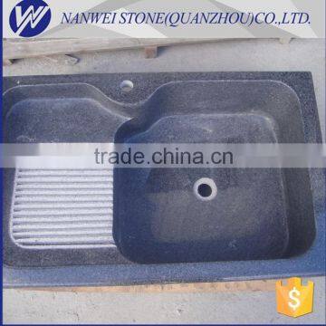 G654 Dark Grey Color Cloth Wash Basin ,granite Stone Wash Basin photo-6