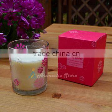 votive vanilla custom scented candle