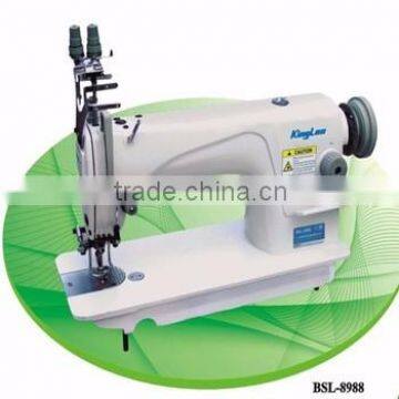 BSL-9900/24800 SERIES post bed upper&lower rolling wheel and needle feed sewing machine/high speed post bed sewing machine