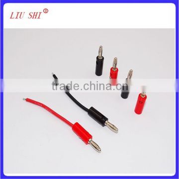 banana plug cable, banana battery cable assembly