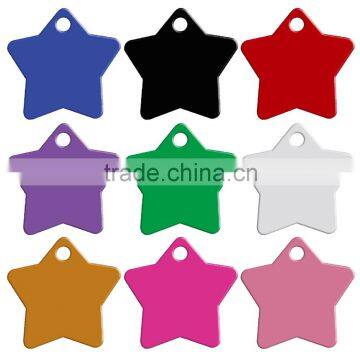 Engraved Dog Cat Name Charm Tag Metal Dog Tags