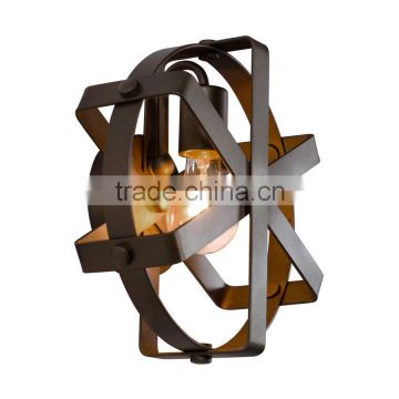 china factory wholesale metal cage modern wall lamp