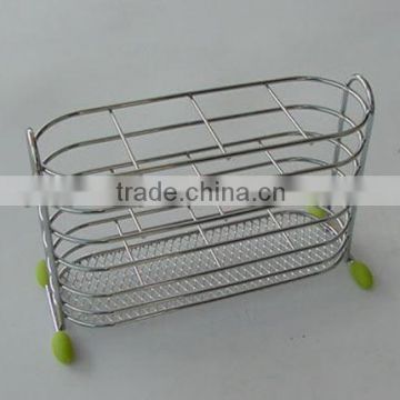 Hot sale metal wire knife and fork rack