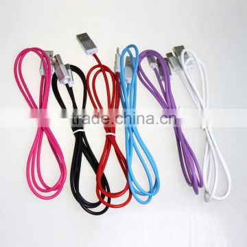 1m Aluminum 5pin micro usb cable data and charging for Samsung