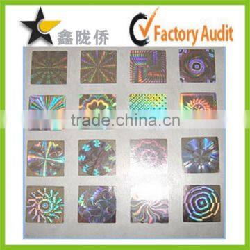 Made In China Top Sell Hologram Sticker Custom Hologram Label