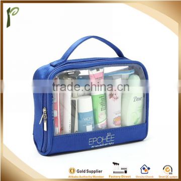 Popwide High Quality Transparent PVC Travel Toiletry Bag