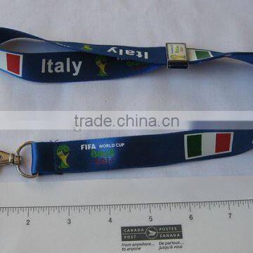 2014 world cup lanyard with team logo