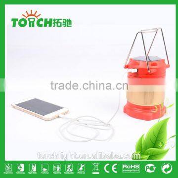 Strong Light Lantern Camping Light Defensa Personal for Outside Hiking Camping Lights Use 3AA Battery Orange Color With Solar photo-4