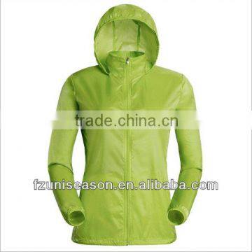 Summer hooded lightweight cheap windbreaker