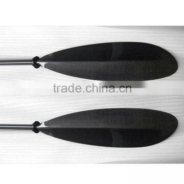 100% carbon fiber leisure style kayak paddle