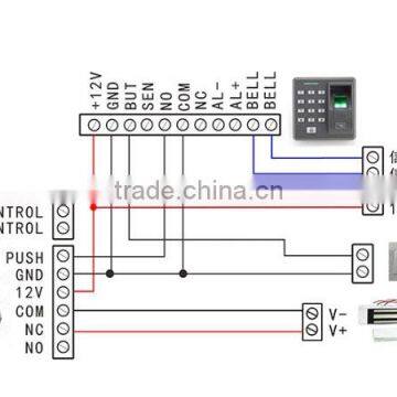Access Control System Zinc Alloy 12V 180 KG Security Double Magnetic Card Lock photo-4