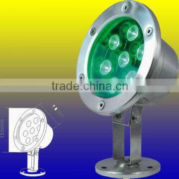 Waterproof IP68 led underwater light 9x3W