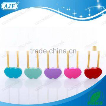 AJF new arrival popular colorful wedding gift gold shank heart love lock