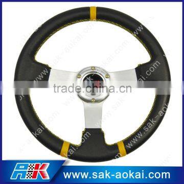 13 inch plain car steering wheel