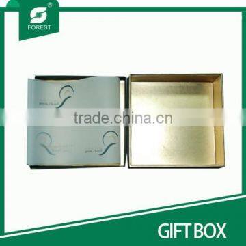 BLACK MATT FINISHING GIFT BOX CARDBOARD GIFT BOX photo-5