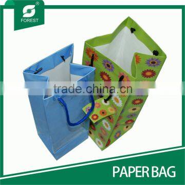 PROMOTIONAL PRINTED PAPER BAG WINE PAPER BAG photo-5