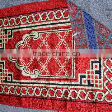 custmer cheap cotton prayer mat for hajj muslim