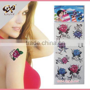 country flag temporary tattoo sticker