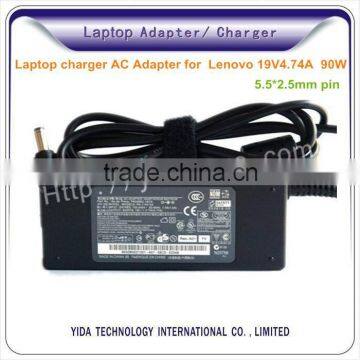 Laptop charger AC Adapter for Lenovo 19V4.74A 90W 5.5*2.5mm