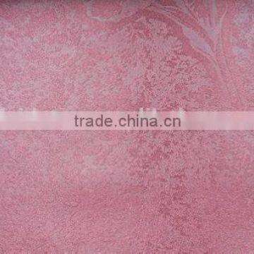 100% polyester shining side embossed black out curtain fabric