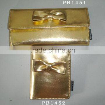 Alibaba China Latest Leather Purse coin purse wallet gold wallet