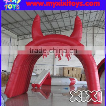 XIXI inflatable running tunnel arch