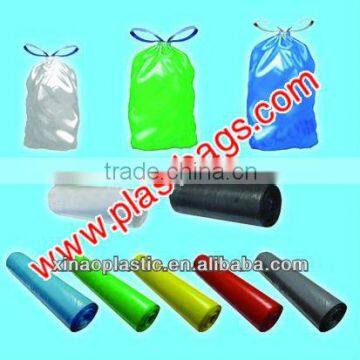 2014 most popular plastic drawstring bag