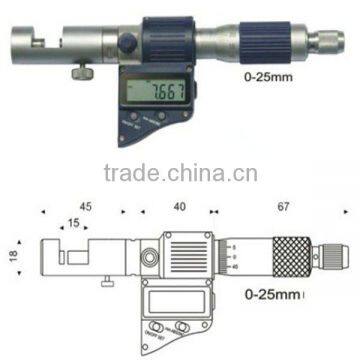 PT76 Digital Wire Micrometers,Digital display line diameter micrometer