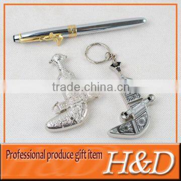 souvenir/gift metal shinning flash drive &pen