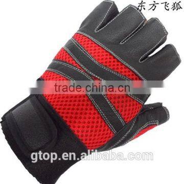 Fashion Wholesale Outdoor Cycling Bicycle Motorbike Half Finger Gloves Sports Gloves Breathable G-7