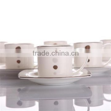 fine bone china ceramic tea set