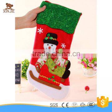 Wholesale 3D christmas decoration sock for sale