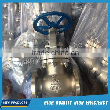 J41W 150LB Manual 2.5inch stainless steel globe valve