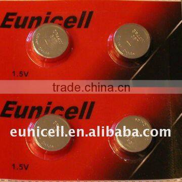 SR44 battery 303 357 SR44W silver oxide watch battery with Eunicell brand