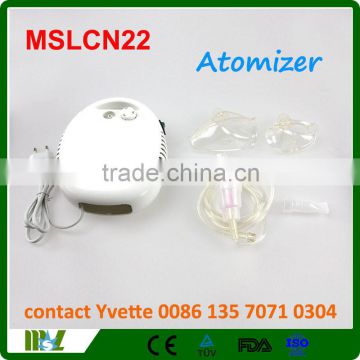 2016 Hot Sell High Quality Compressor Nebulizer/ nebulizer machine price MSLCN22