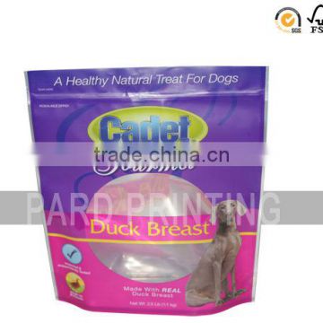 Plastic Pet Food Bag With A View Window