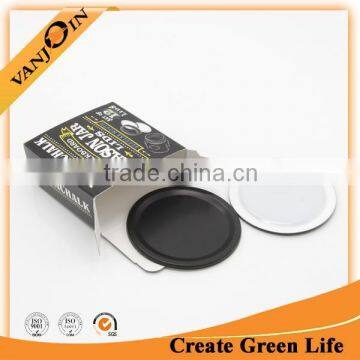 70mm Black Writing Lids For Mason Jar Cheap Price photo-5